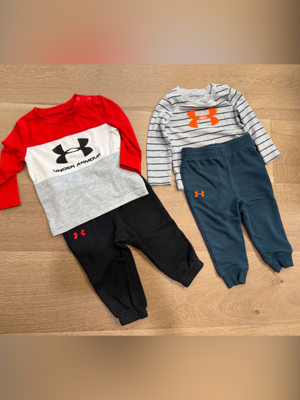 Under Armour Kids' 2-Piece Jogger Sets  6-9 months